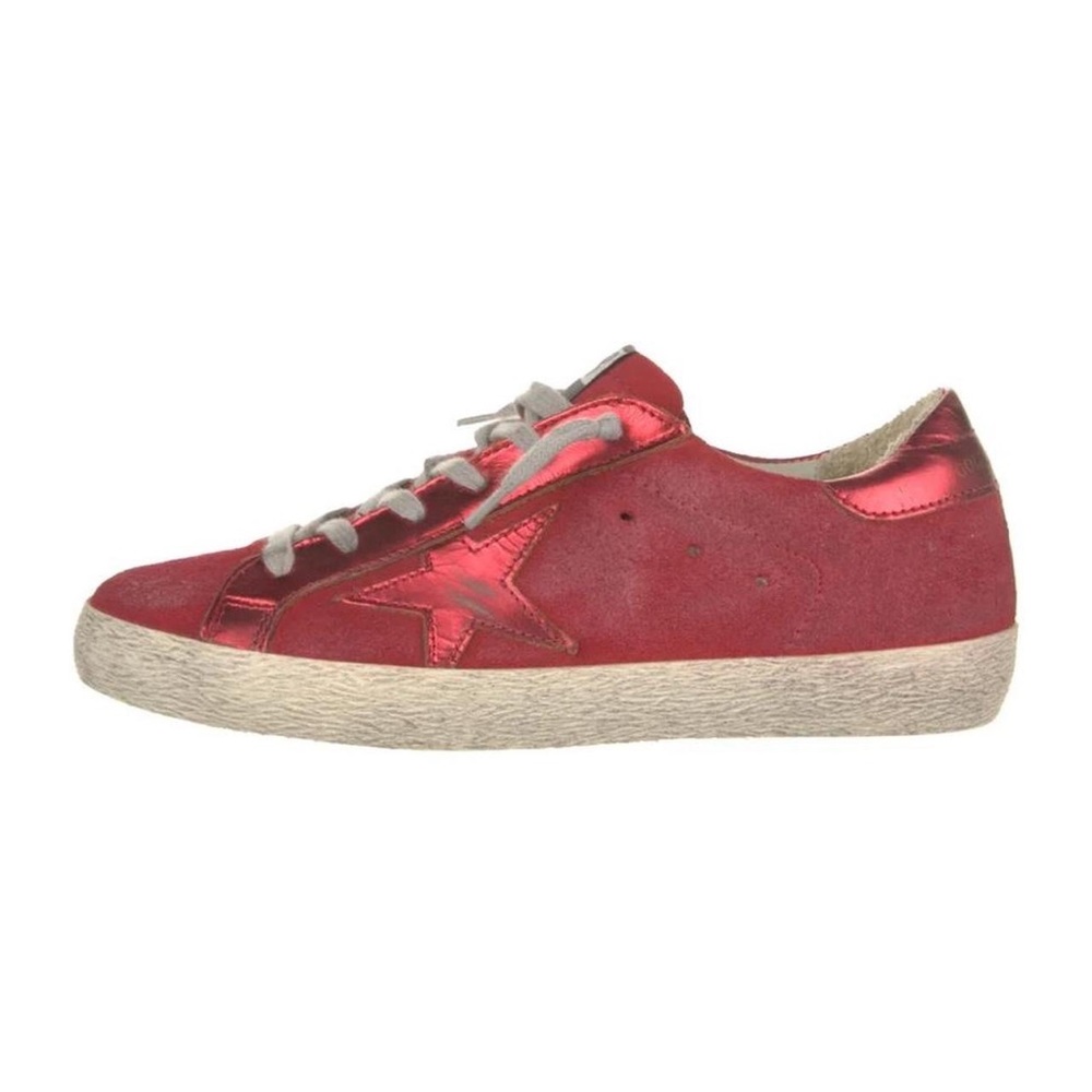 Golden Goose Superstar Red Sneakers